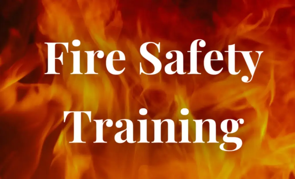 Fire Safety Awareness Training