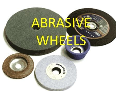 Abrasive Wheels Equipment 